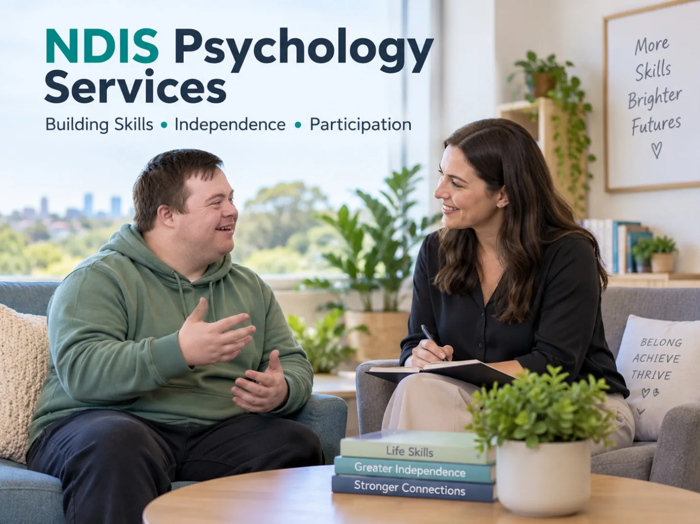NDIS psychology services for functional capacity and independence at Psychology Headquarters Sydney